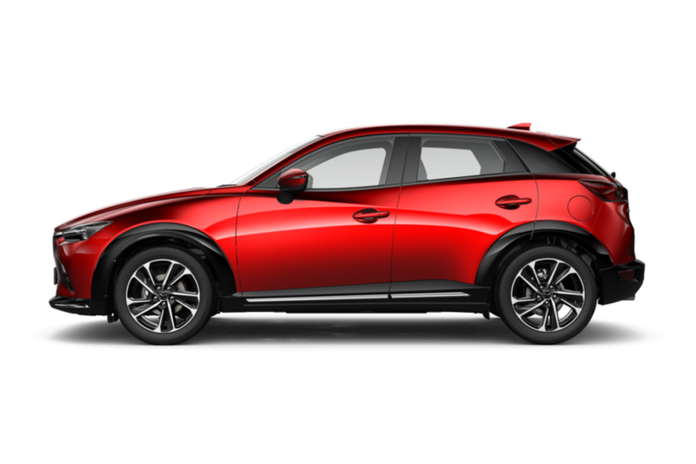 MAZDA CX-3 in Soul Red Crystal (Sport) | + Rp. 4,000,000