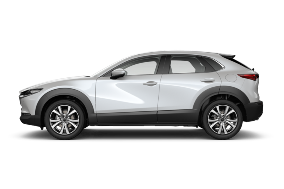 MAZDA CX-30 in Snowflake White Pearl Mica (FWD)