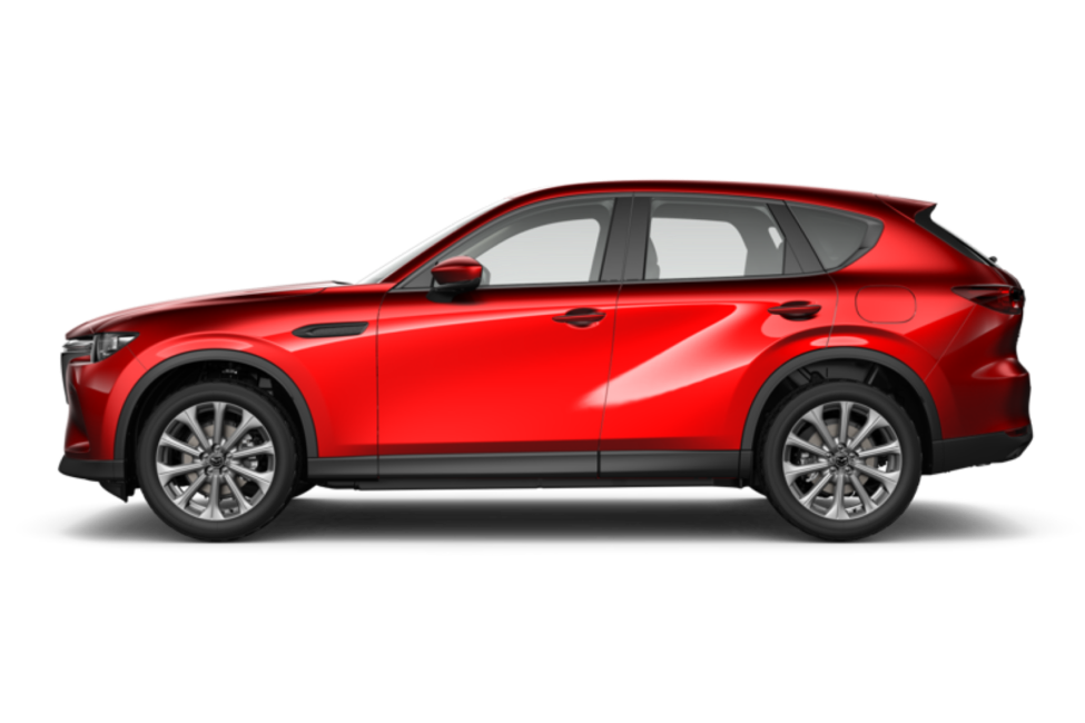 MAZDA CX-60 in Soul Red Crystal (PRO) | + Rp. 4,000,000