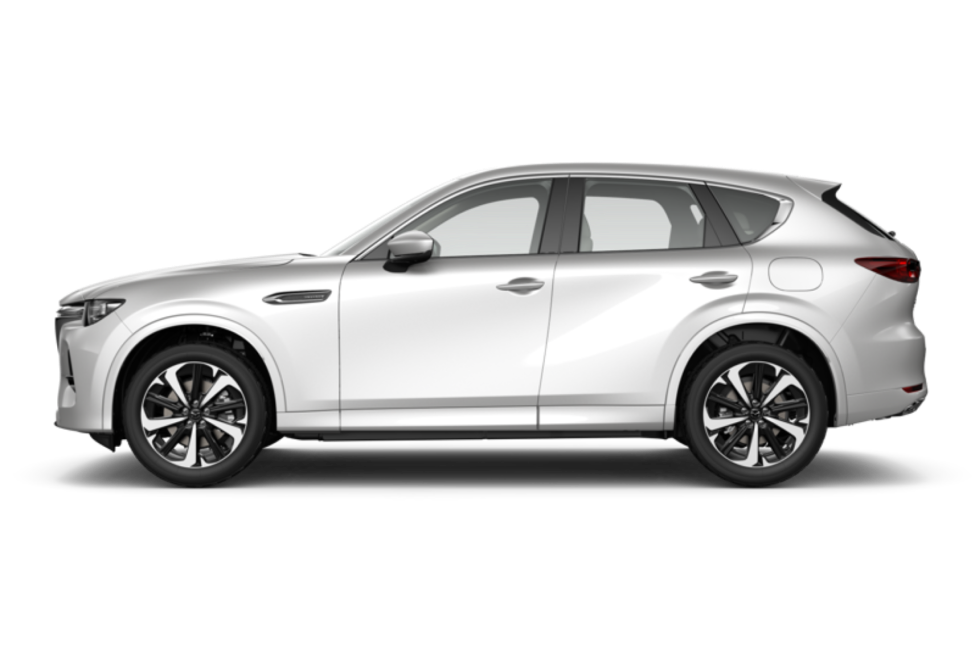 MAZDA CX-60 in Rhodium White Metallic (ELITE) | + Rp. 4,000,000