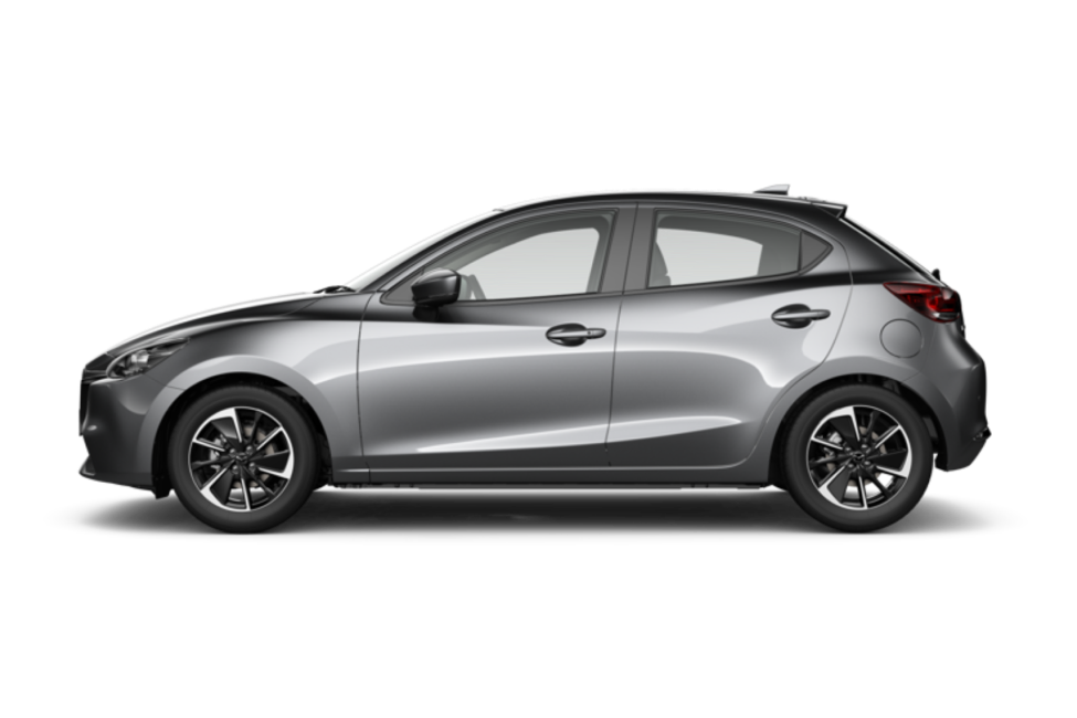MAZDA2 HATCHBACK in Machine Grey Metallic (FWD) | + Rp. 4,000,000