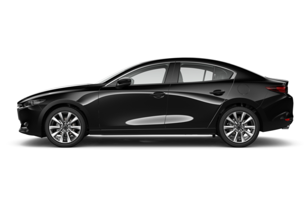 MAZDA3 SEDAN in Jet Black Mica (FWD)