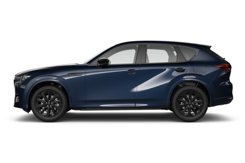 MAZDA CX-60 in Deep Crystal Blue (KURO)