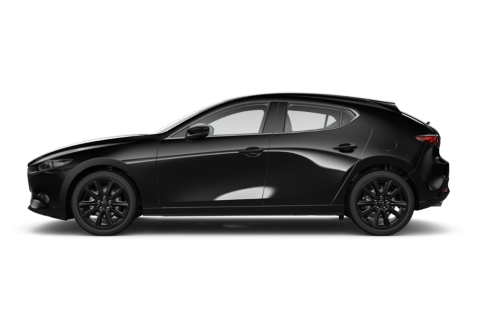MAZDA3 HATCHBACK in Jet Black Mica (FWD)