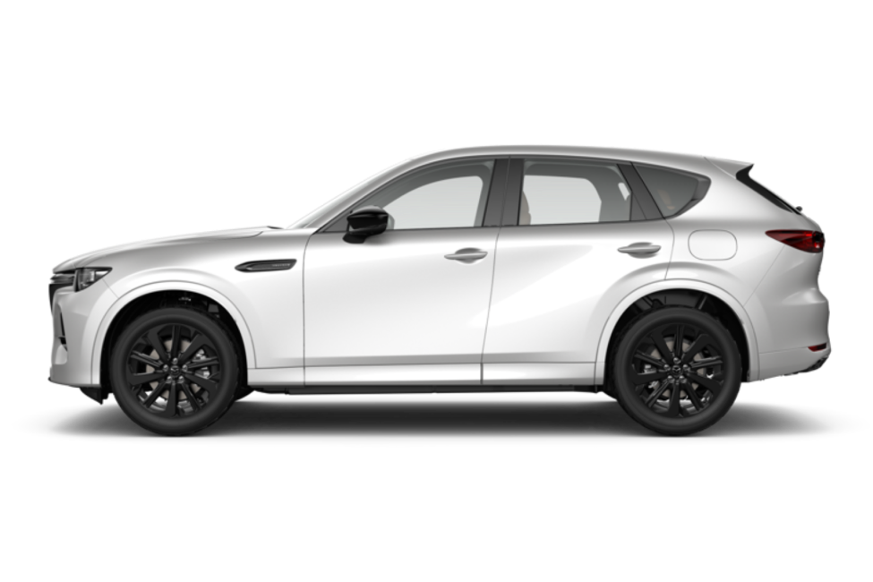 MAZDA CX-60 in Rhodium White Metallic (KURO) | + Rp. 4,000,000